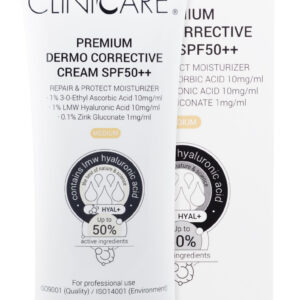 CLINICCARE. PREMIUM DERMO CORRECTIVE CREAM SPF50++, 30ml