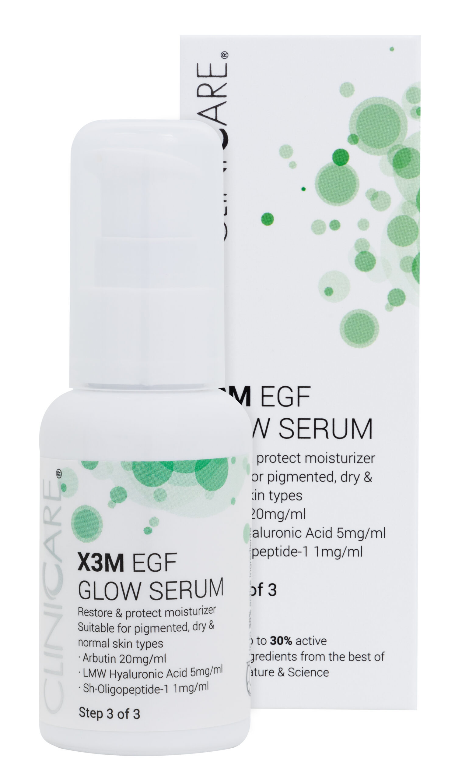 CLINICCARE. X3M EGF GLOW Serum Moisturizer 50ml